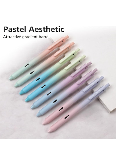 0.7 Mm Mavi Jel Mürekkepli Pastel Renk Gövde Amerika Üretim Yüksek Kalite Iade Garantili Writech Diğer