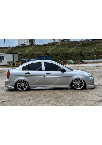 Hyundai Accent Era Yan Marşpiyel Seti Sağ-sol - Boyasız - Fiberglass
