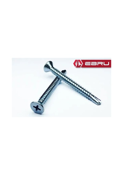 Yhb Matkap Uçlu Sac Vidası 4,2x32 - 100 Adet 4.2x32 Mm