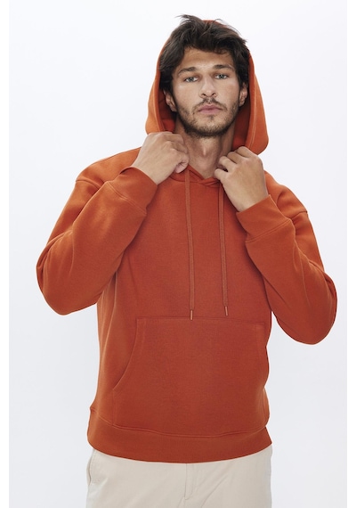 Tudors Unisex Oversize Geniş Kesim Pamuklu Yumuşak Dokulu İçi Polarlı Basic Kiremit Renk Kapüşonlu Sweatshirt-31463-kiremit Kiremit Tudors Unisex Oversize Geniş Kesim Pamuklu Yumuşak Dokulu İçi Polarlı Basic Kiremit Renk Kapüşonlu Sweatshirt-31463-kiremit Kiremit