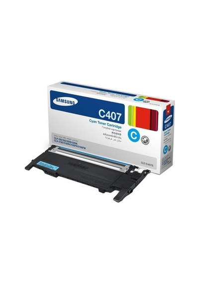 Samsung Uyumlu Clt-C407S Mavi Toner