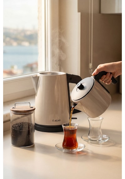 Ultimate Pro Tea Max İnox Çay Makinesi Mat
