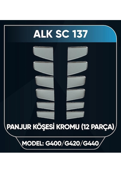 Scanıa Panjur Ucu 12 Parça