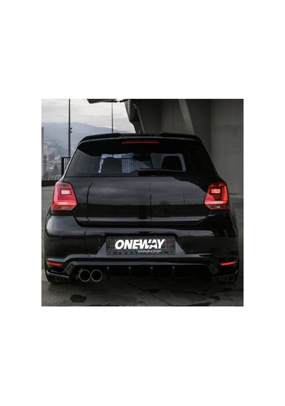 Volkswagen Polo Gtı 2009-2014 Arka Flap Seti Sportif Tampon Eki & Agresif Görünüm