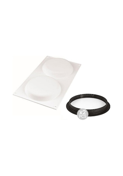 Silikomart Kit Tarte Ring Round 150 Mm Kek Kalıbı