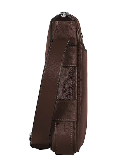 Montblanc Sartorial Deri Dikey Çapraz Postacı Çantası 222933 Kırmızı
