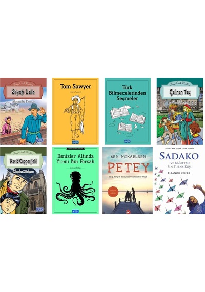 Beyaz Balina Yayınları Petey . Sadako Ve 8 Kitap Set Ortaokullar İçin