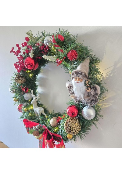 El Yapımı Led Işıklı Yılbaşı Kapı Süsü - Premium Yeni Yıl Kapı Dekoru - Noel Baba & Geyik Figürlü - Işıltılı Kırmızı Yeşil Tasarım - Hediyelik Yılbaşı El Yapımı Led Işıklı Yılbaşı Kapı Süsü - Premium Yeni Yıl Kapı Dekoru - Noel Baba & Geyik Figürlü - Işıltılı Kırmızı Yeşil Tasarım - Hediyelik Yılbaşı