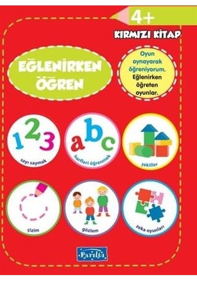 Eğlenirken Öğren Kırmızı Kitap- Parıltı Yayınları