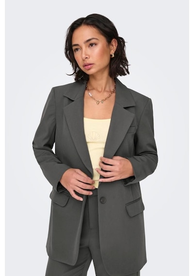 Onllana-berry L/s Ovs Blazer Tlr Noos Koyu Gri 15245698 001