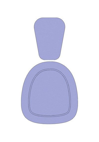 Polimer Kil Küpe Kalıbı Model 0001