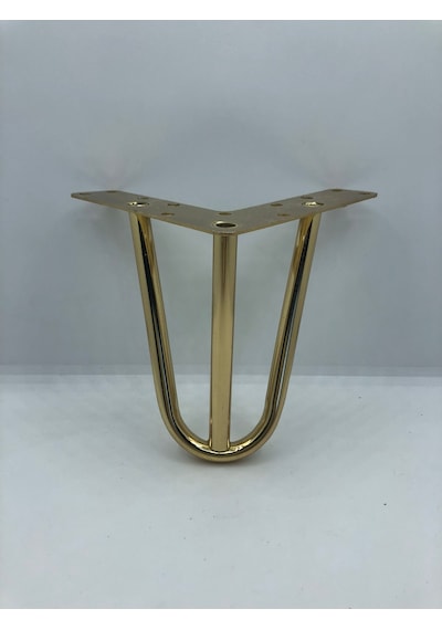 Metal,3mil 12*12*12 Cm Gold, Koltuk,Dolap,Baza, Ayağı ( 4 ADET)
