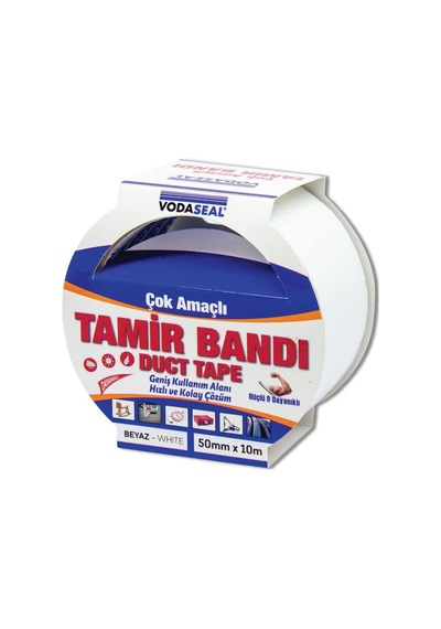 Çok Amaçlı Tamir Bandı, 50mmx10mt, Beyaz Sku: Zeusb09r9ynzlc 0.05 M