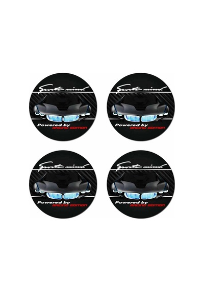 Bmw Sports Mind Tuning Damla Geçme Jant Göbeği 4'lü 55mm