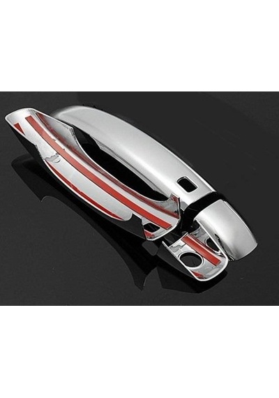 Ebal Otomotiv Audi A4 Krom Kapı Kolu 2 kapı 2007 Üzeri P. Çelik (Sensörlü)