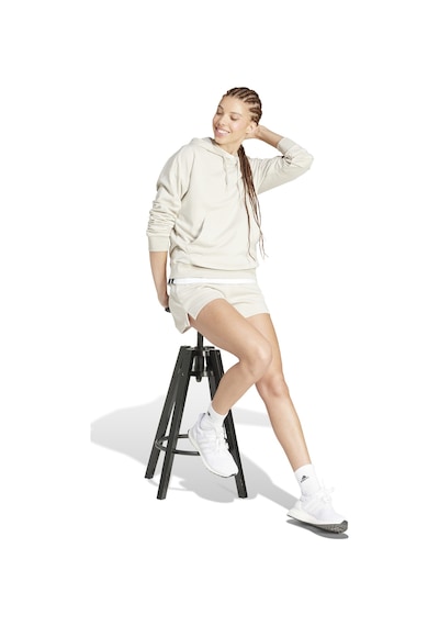 Adidas W Sl Ft Hd Sweatshirt Gri Jc5934 Siyah