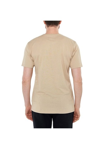 Columbia Csc M Basıc Bıg Logo Brushed Ss Tee Erkek Tişört Bej Cs0287-271 Ekru