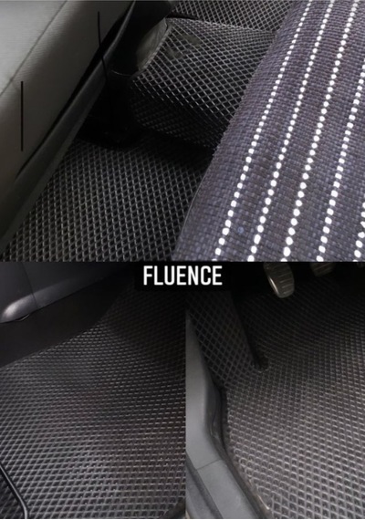 Renault Fluence Akıllı Oto Paspas Siyah