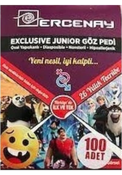 Göz Kapama Bandı Göz Bandı Göz Pedi Göz Kapatıcı Ped 100 Adet