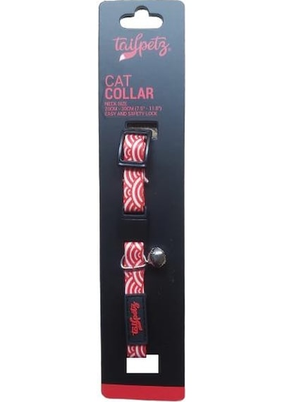 Tailpetz Cat Color Easy & Safety Lock Japan Ayarlanır Kedi Boyun Tasması