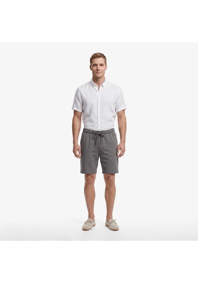 Nautica Erkek Beyaz Regular Fit Kısa Kollu Gömlekdüzw65416t