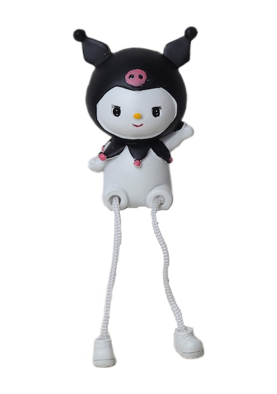 My Melody Kuromi Ayakları Sallanan 2'li Biblo Seti Dekoratif Ürün Ofis Yeni Yıl Doğum Günü Hediyesi 20 Cm