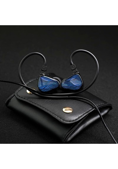 X Crinacle Zero: Blue2 Çift Dinamik Sürücülü Kulak İçi Kulaklık, Çıkarılabilir Kablo 3,5 Mm + Mikrofon Kablosu