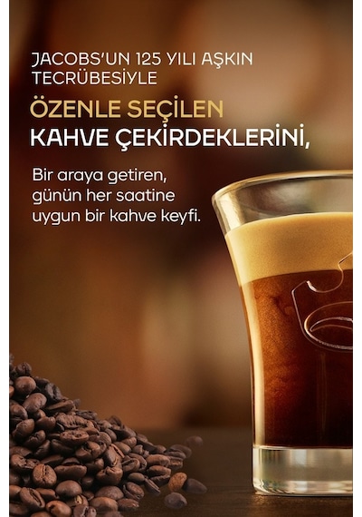 Jacobs Lungo 6 Classic Nespresso Uyumlu Alüminyum Kapsül Kahve 5 X 10'lu Kapsül Kahve