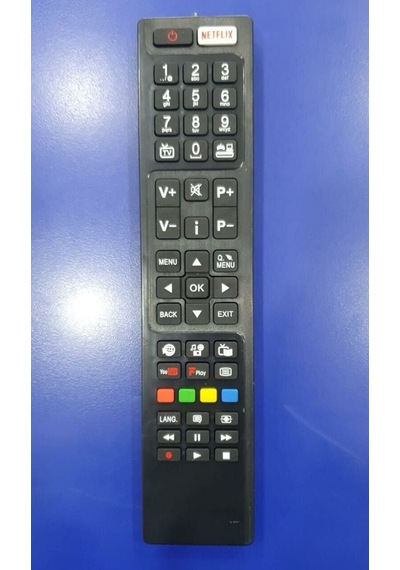 Kumanda 1266-Vestel Uyumlu Nexflix Lcd