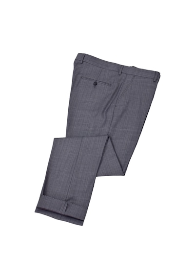 Kamer Erkek Klasik Pilesiz Kumaş Pantolon Bgl-st04740 Gri