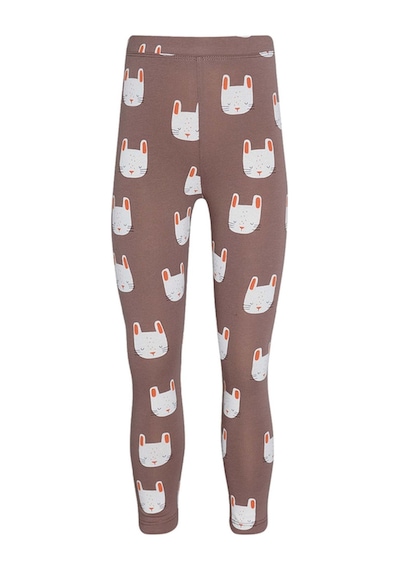 Lovetti Kız Çocuk Sleepy Bunny Desen Tayt 1373 Çok Renkli