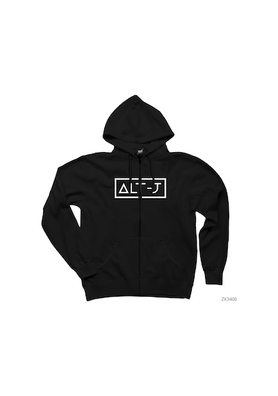 Alter Bridge Take The Crown Siyah Fermuarlı Kapşonlu Sweatshirt