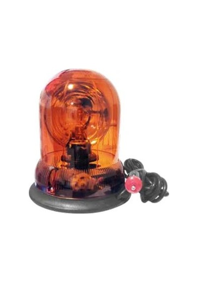 12v Mıknatıslı Döner Lamba Sarı Dişlili Emir -emr-03