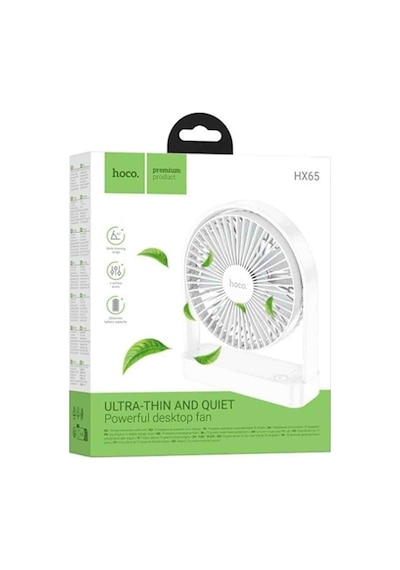 Hoco Hx65 Ultra İnce Masaüstü Soğutucu Fan