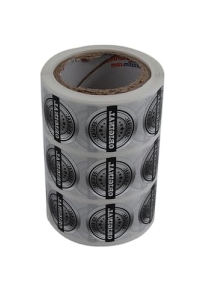 25mm Çapında Metalize Etiket - 1000 Adet 124-Pembe