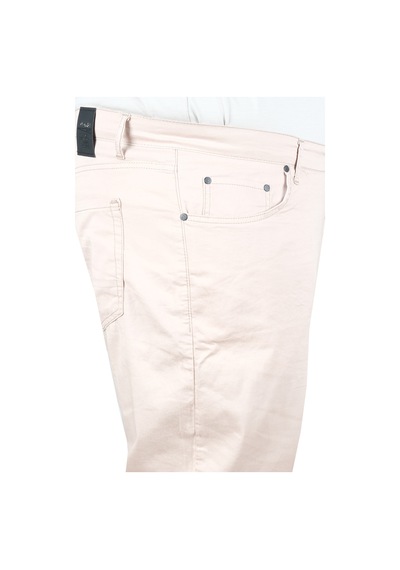 Mode Xl Büyük Beden Erkek Keten Pantolon 5 Cep Barcelona 25902 Bej Bej