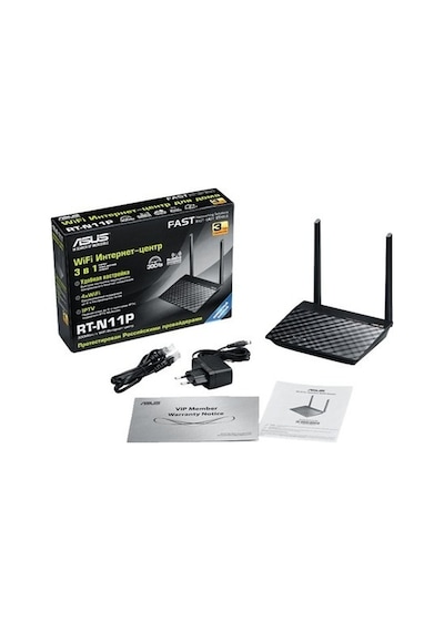 Asus RT-N11P 300 Mbps 2.4 Ghz Access Point & Router