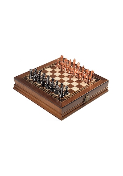 Selge Küçük Satranç Takımı 25cm - Ceviz