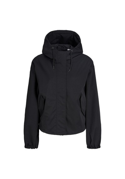 Jack & Jones Kadin Bagcikli Ayarlanabilir Kapüsonlu Ceket - Berly - 12304056 Siyah
