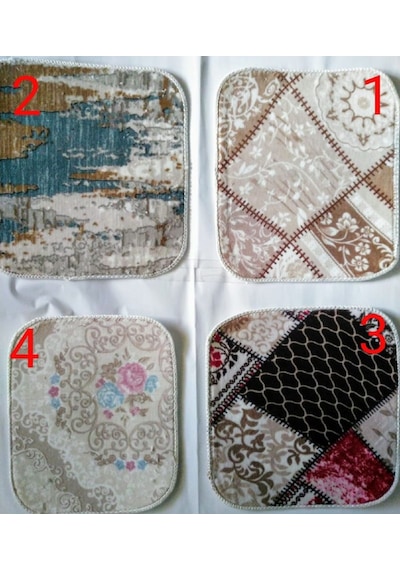 Toptantekstil Kaymaz Tabanlı Halıdan Sandalye, Tabure Minderi