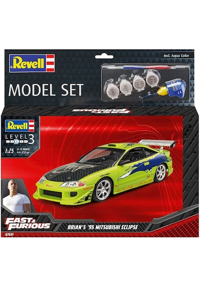 Revell Model Set Araba FF Brians 95 Eclipse 67691