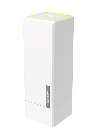 Lenyes Lhu02 Küp Tipi Rgb Atmosfer Işıklı Nano Sprey Sessiz Hava Nemlendirici Beyaz
