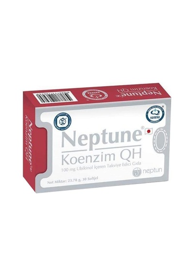 Neptune Koenzim Qh 100 Mg 30 Softjel Kapsül