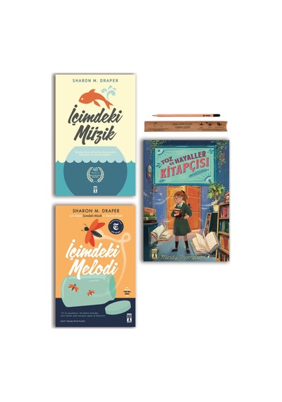 Genç Timaş İçimdeki Müzik - İçimdeki Melodi - Toz Ve Hayaller Kitapçısı Set 3 Kitap