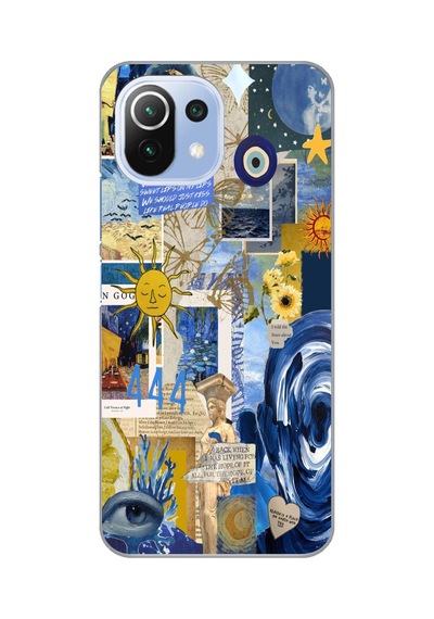 Xiaomi Mi 11 Lite Yumuşak Desen013 Çok Renkli