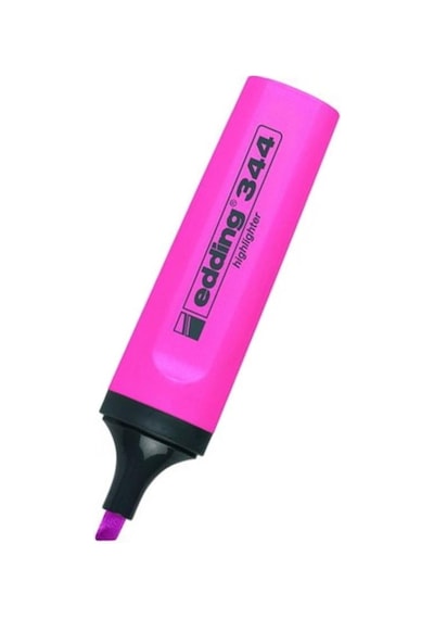 Edding Fosforlu Kalem E-344 Pembe Diğer