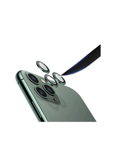 Kamera Lens Koruyucu Kırılmaz Metal Çerçeveli Kamera Lens Koruma Yeşil Apple İphone 13 Pro İphone 13 Pro Max İle Uyumlu Ürün