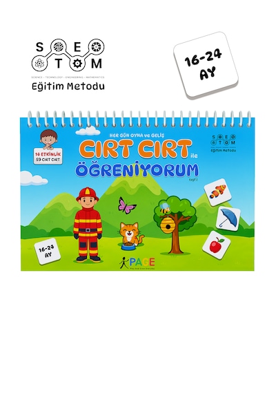 3lü Set / Cırt Cırt İle Öğreniyorum 1 Adet