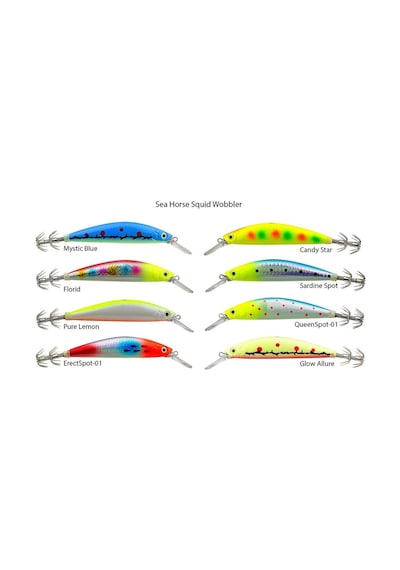 Sea Horse Squid Wobbler 100 Mm 26 Gr Candy Star
