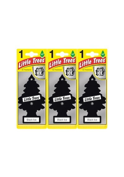 Little Trees Oto Kokusu 3'Lü Siyah Buz
